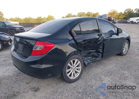 2012 Honda Civic Ex z USA, uszkodzony, nr VIN 2HGFB2F88CH310539